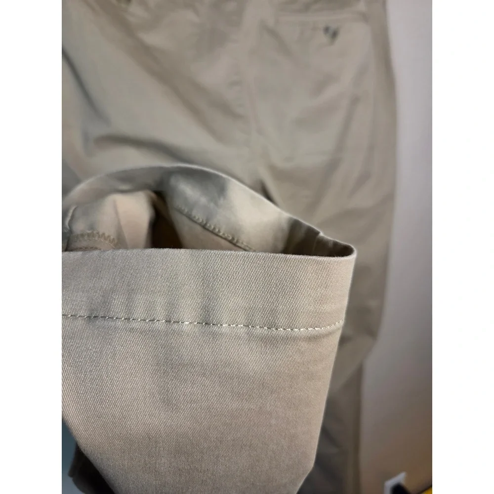 Express Men's Chino Pants Khaki Stretch Cotton 36x32